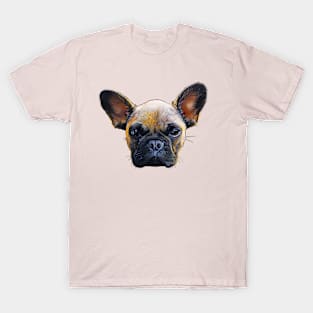 Big Frenchie Face T-Shirt